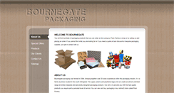 Desktop Screenshot of bournegatepackaging.com